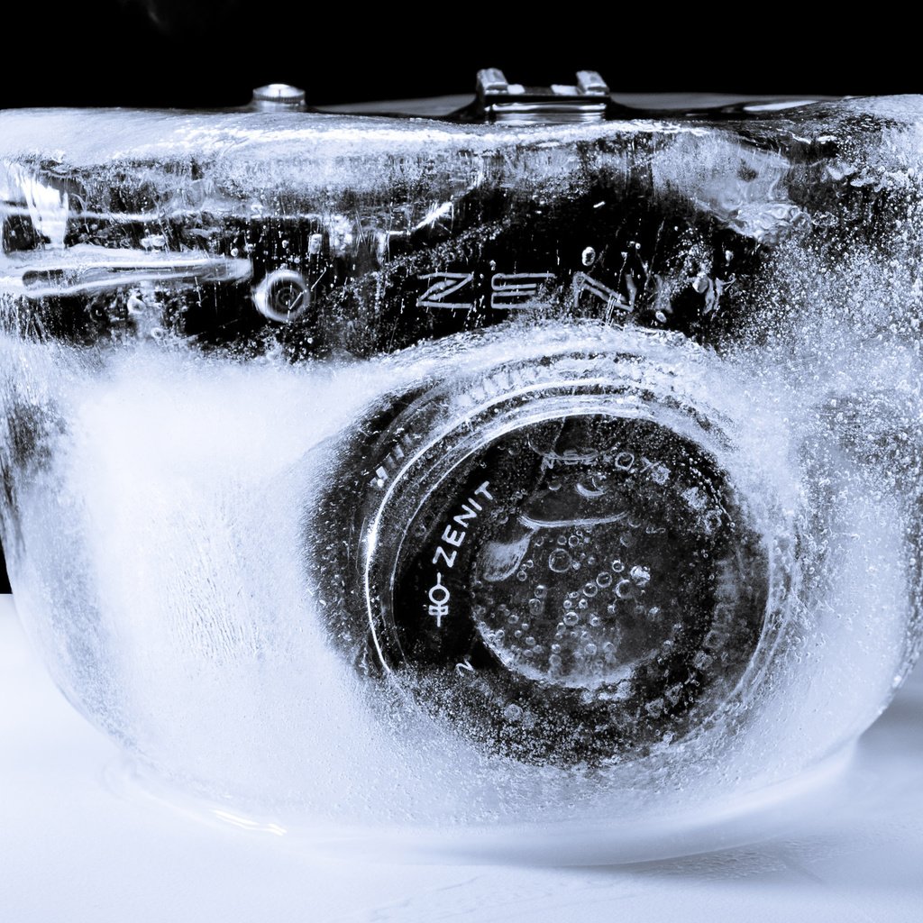 Обои лёд, фотоаппарат, зенит, ice, the camera, zenit разрешение 3000x2000 Загрузить