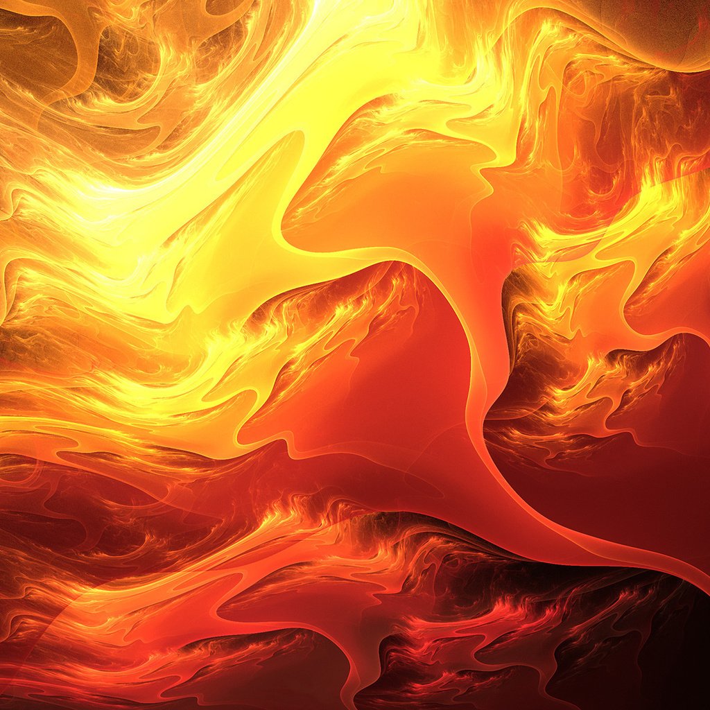 Обои абстракция, линии, пламя, огонь, лава, огненные цвета, abstraction, line, flame, fire, lava, fiery colors разрешение 1920x1200 Загрузить