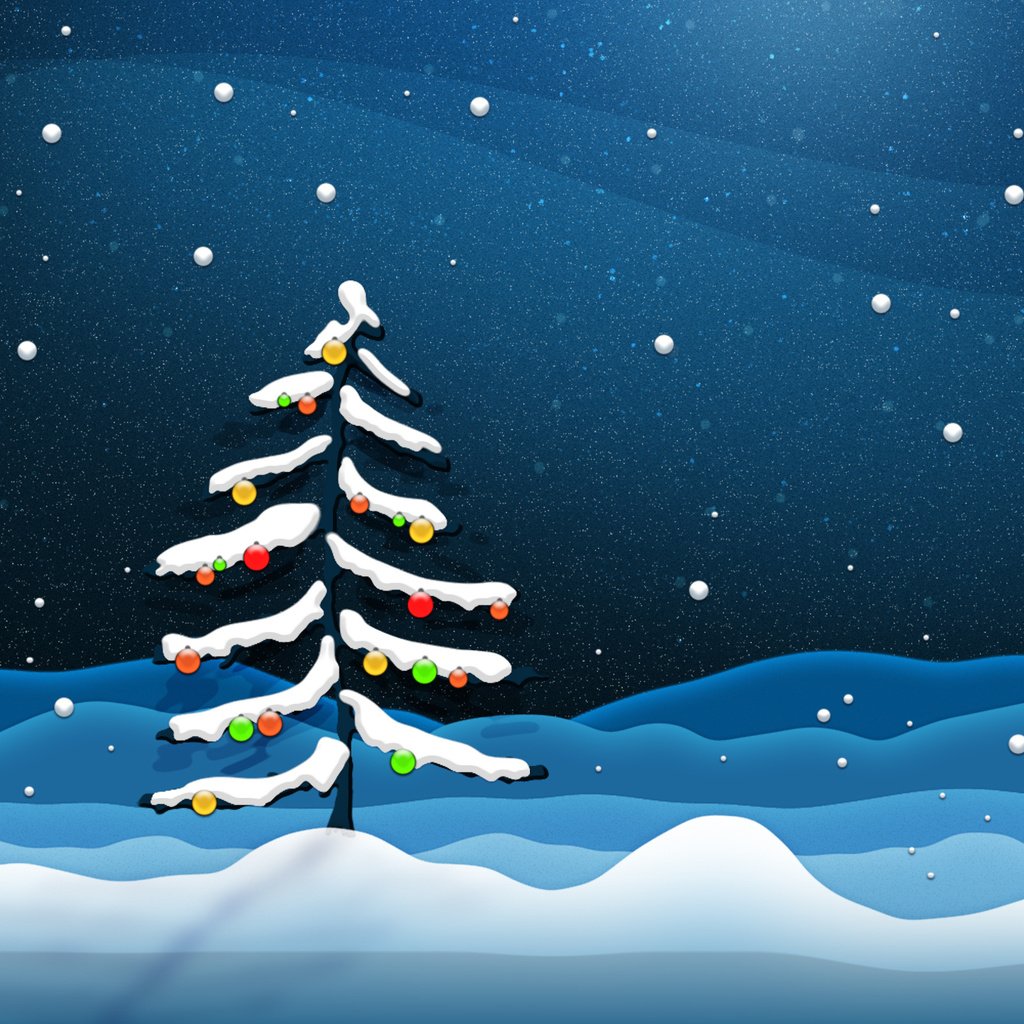 Обои снег, новый год, елка, украшения, snow, new year, tree, decoration разрешение 2560x1600 Загрузить