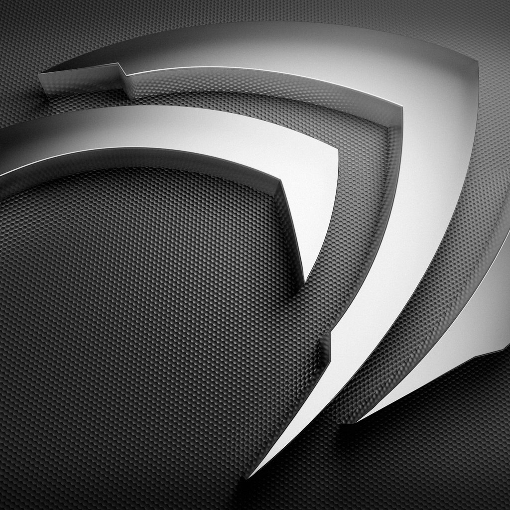 Обои металл, чёрно-белое, логотип, знак, нвидия, metal, black and white, logo, sign, nvidia разрешение 1920x1200 Загрузить