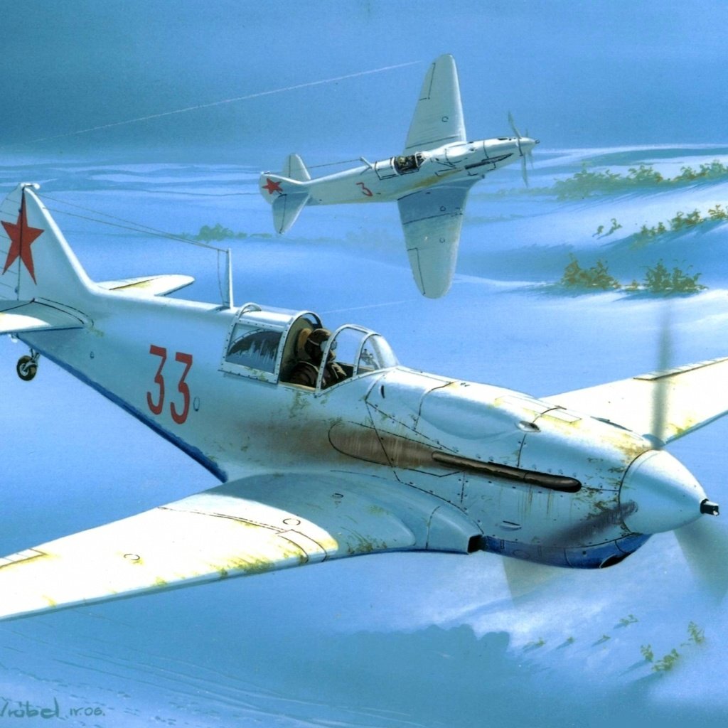 Обои самолет, истебитель, lavochkin gorbunov, рисоунок, the plane, istrebitel, risunok разрешение 2500x1917 Загрузить