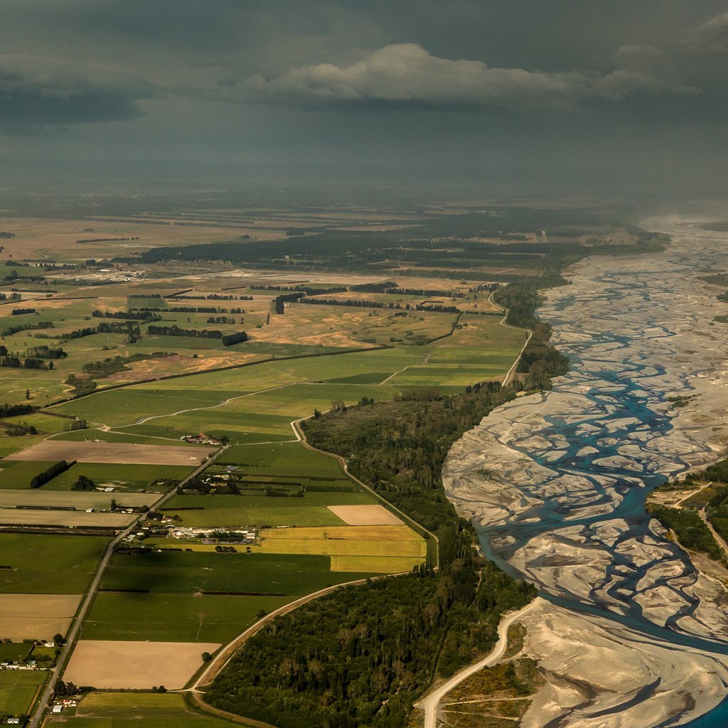 Обои река, новая зеландия, уаимакарири, кентербери, river, new zealand, waimakariri, canterbury разрешение 1920x1200 Загрузить