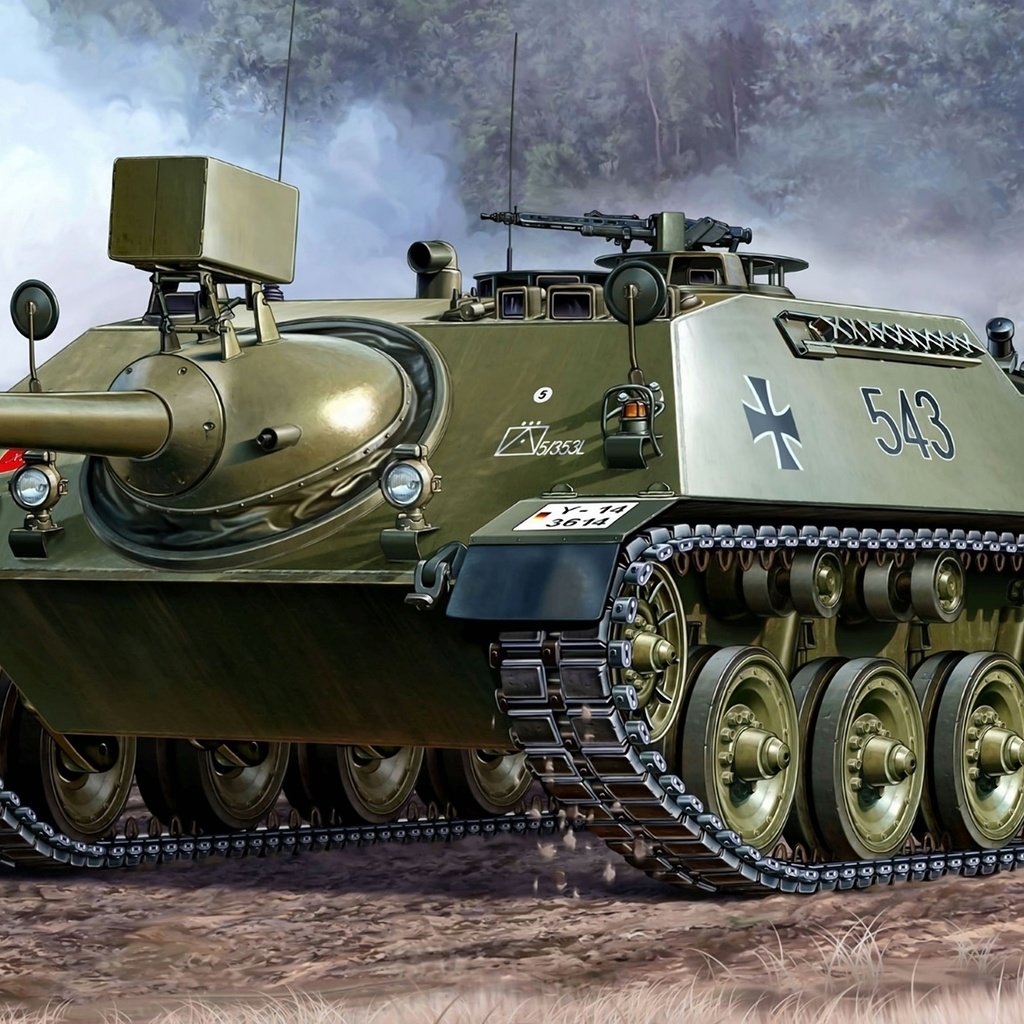 Обои рисунок, немецкая, самоходная, противотанковая, figure, german, self-propelled, anti-tank разрешение 2560x1440 Загрузить