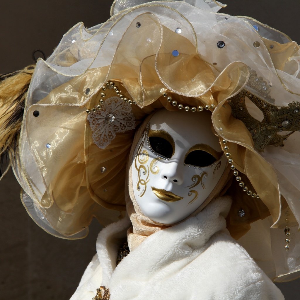 Обои маска, венеция, костюм, карнавал, mask, venice, costume, carnival разрешение 2400x1555 Загрузить