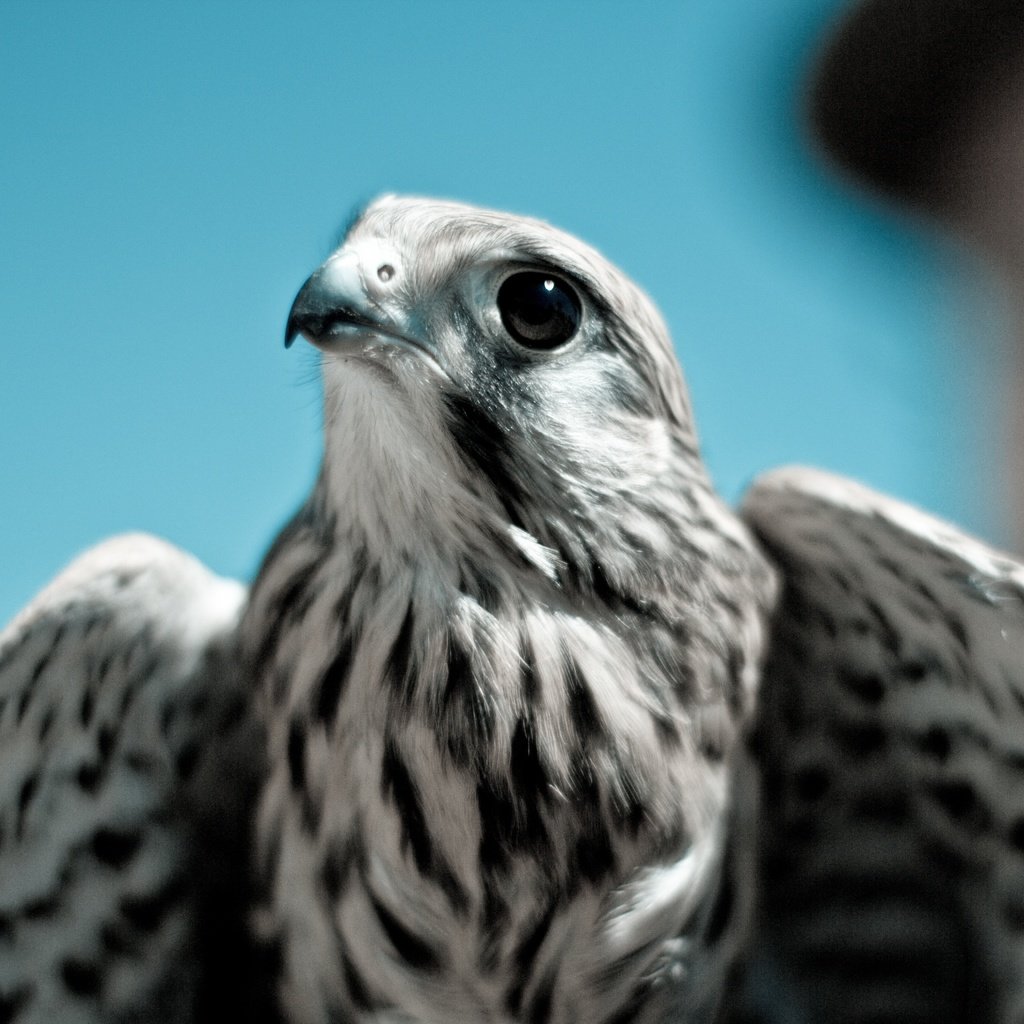 Обои небо, хищник, птица, клюв, перья, сокол, кречет, the sky, predator, bird, beak, feathers, falcon, merlin разрешение 5184x3456 Загрузить