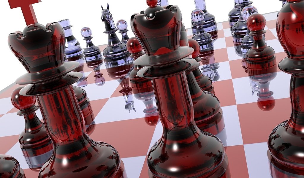 Обои шахматы, доска, 3д, chess, board, 3d разрешение 1998x1449 Загрузить