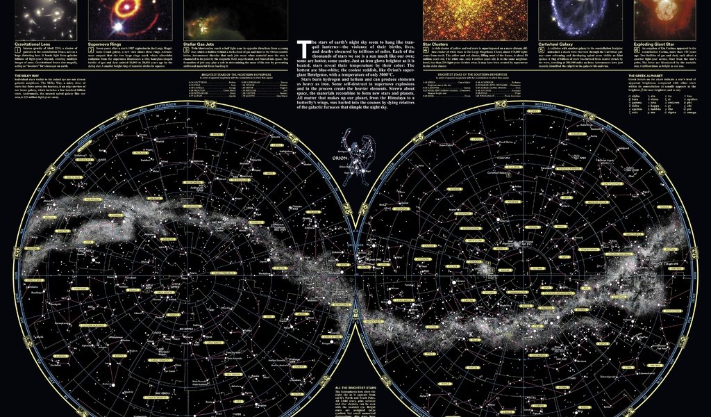 Обои карта, наука, созвездий, небосвода, map, science, constellations, sky разрешение 6000x4476 Загрузить