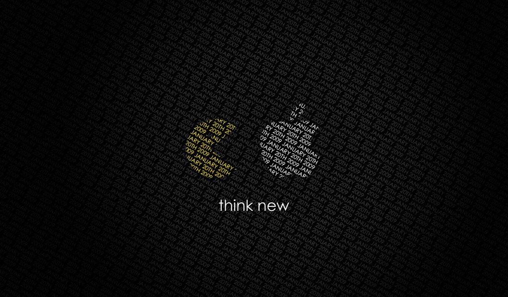 Обои think new, pac-man, эппл, apple разрешение 1920x1200 Загрузить