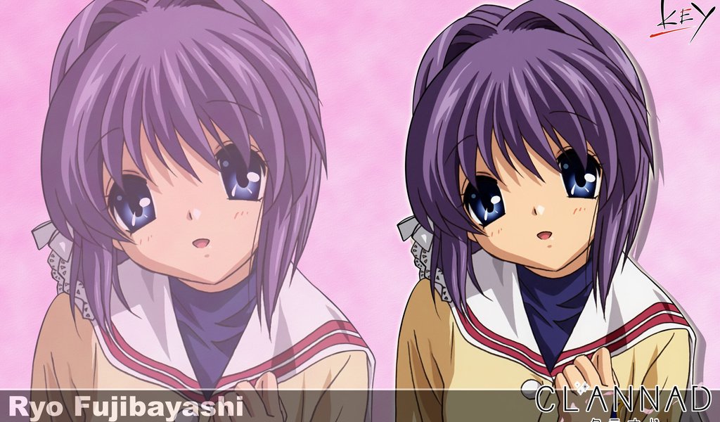 Обои clannad, fujibayashi ryou разрешение 1920x1200 Загрузить