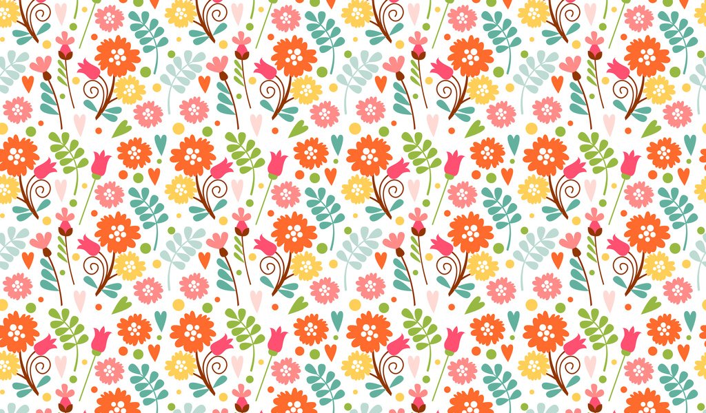 Обои цветы, узор, весна, flowers, pattern, spring разрешение 3000x2000 Загрузить