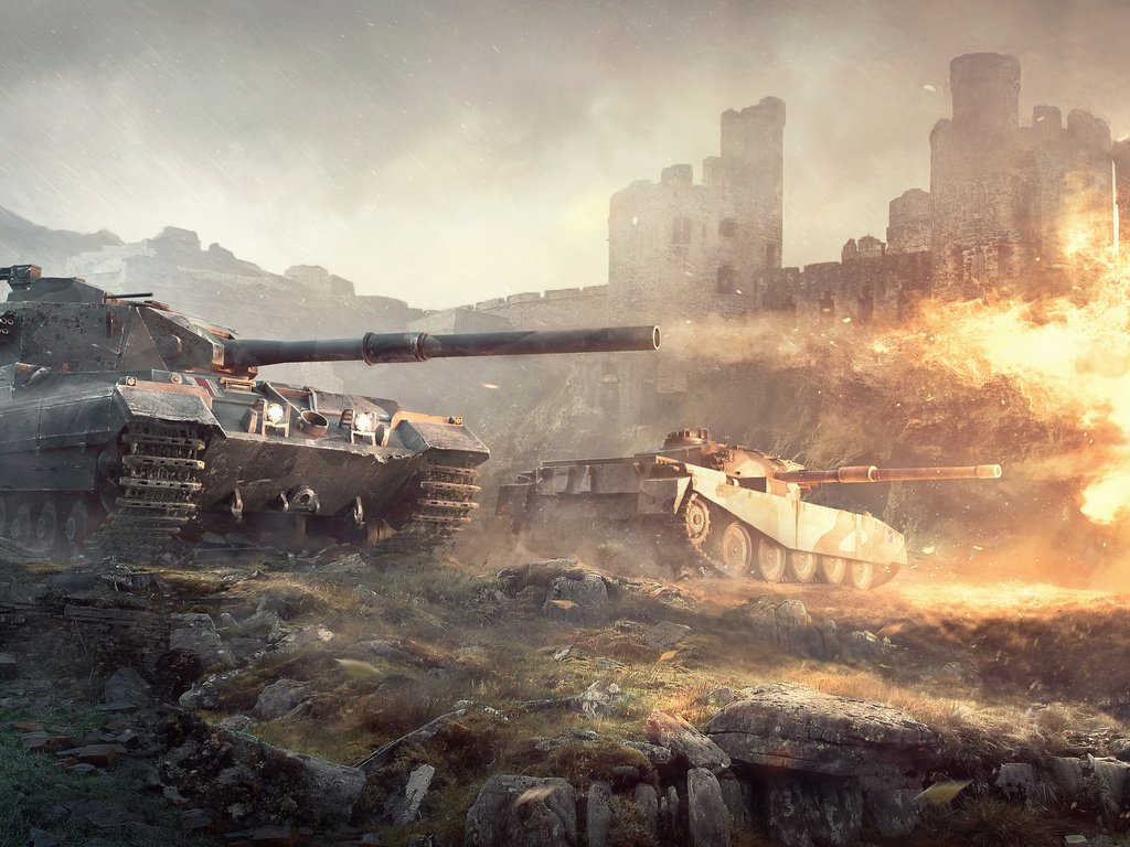 Обои мир танков, британские, wot, world of tanks, british разрешение 1920x1080 Загрузить