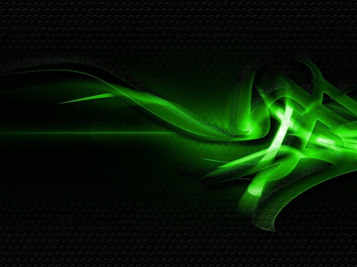 Обои абстракция, зелёный, узор, графика, темный фон, abstraction, green, pattern, graphics, the dark background разрешение 1920x1200 Загрузить