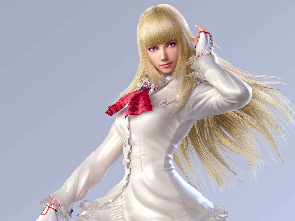 Обои девушка, блондинка, взгляд, волосы, лицо, lili tekken, girl, blonde, look, hair, face разрешение 3225x1814 Загрузить