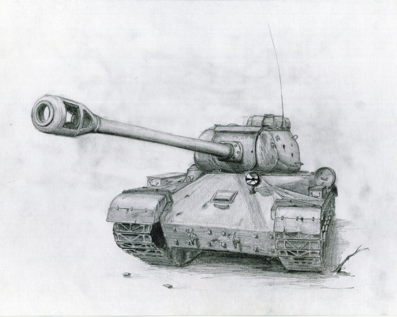 Обои советский танк, ис-2, пушка, карандашный рисунок, soviet tank, the is-2, gun, pencil drawing разрешение 2084x1487 Загрузить