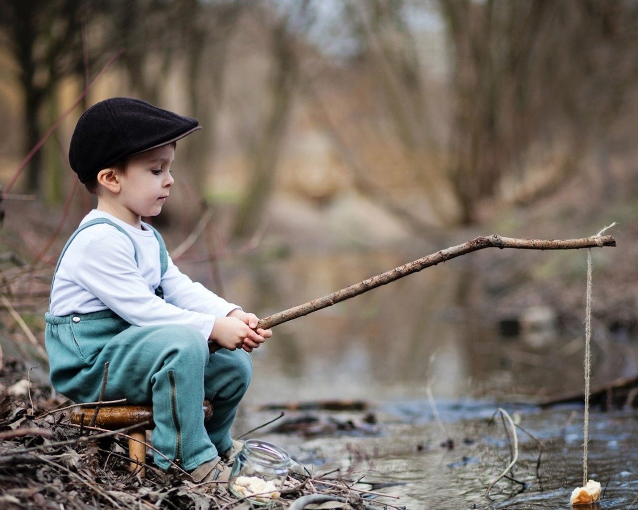 Обои природа, игра, мальчик, рыбалка, удочка, nature, the game, boy, fishing, rod разрешение 1920x1080 Загрузить