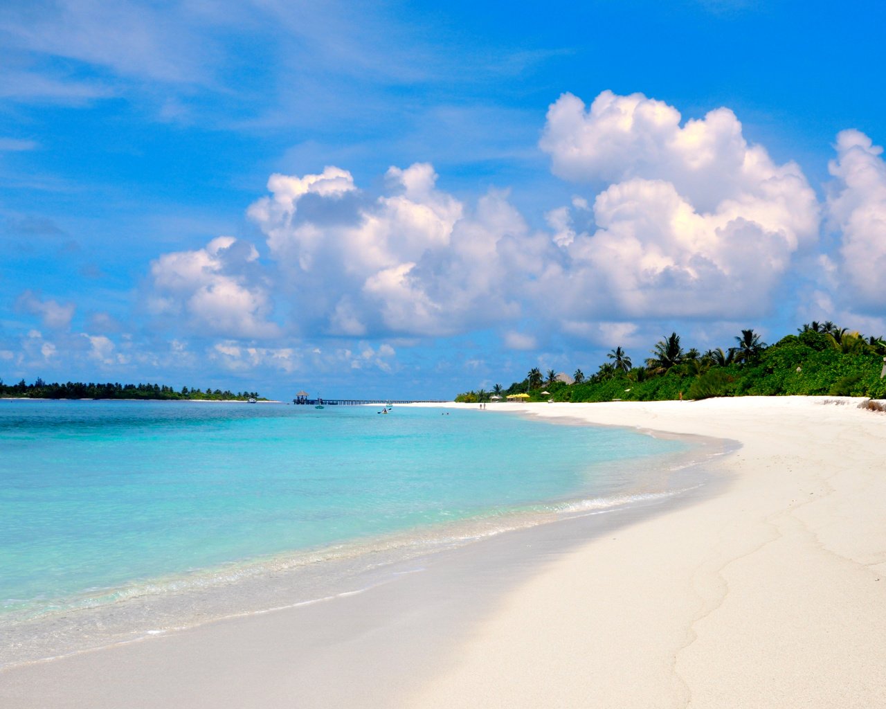 Обои море, пляж, тропики, sea, beach, tropics разрешение 4103x2725 Загрузить