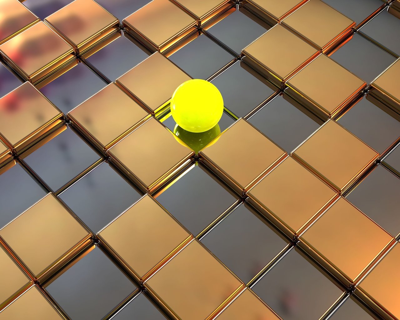 Обои шар, квадраты, кубы, шарик, поверхность, 3д, ball, squares, cuba, surface, 3d разрешение 3600x2700 Загрузить