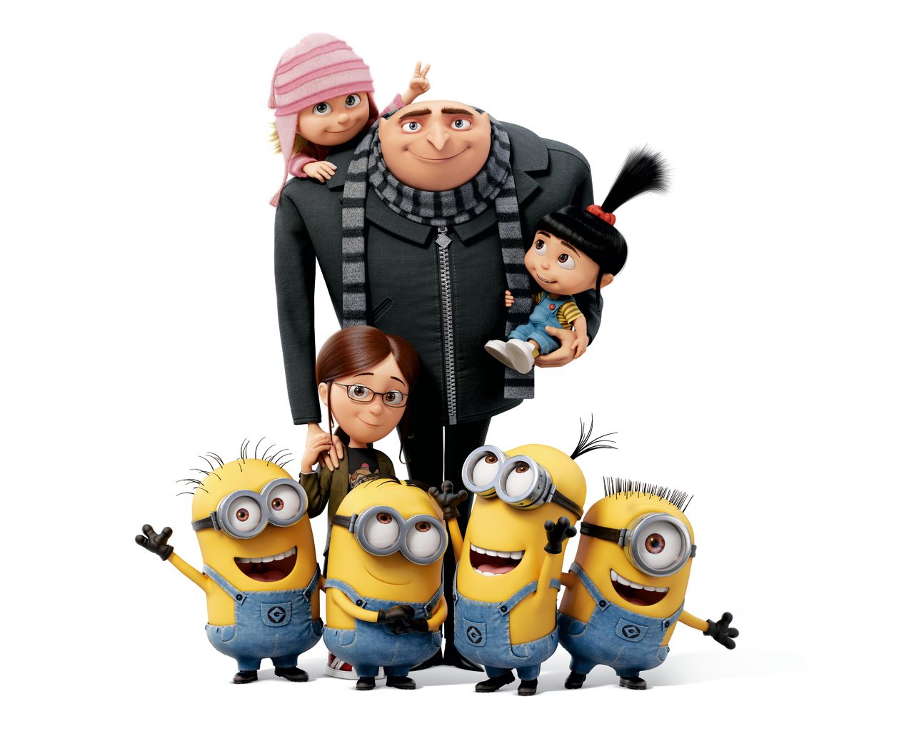 Обои мультфильм, девочки, миньоны, гадкий я 3, cartoon, girls, minions, despicable me 3 разрешение 7111x4000 Загрузить