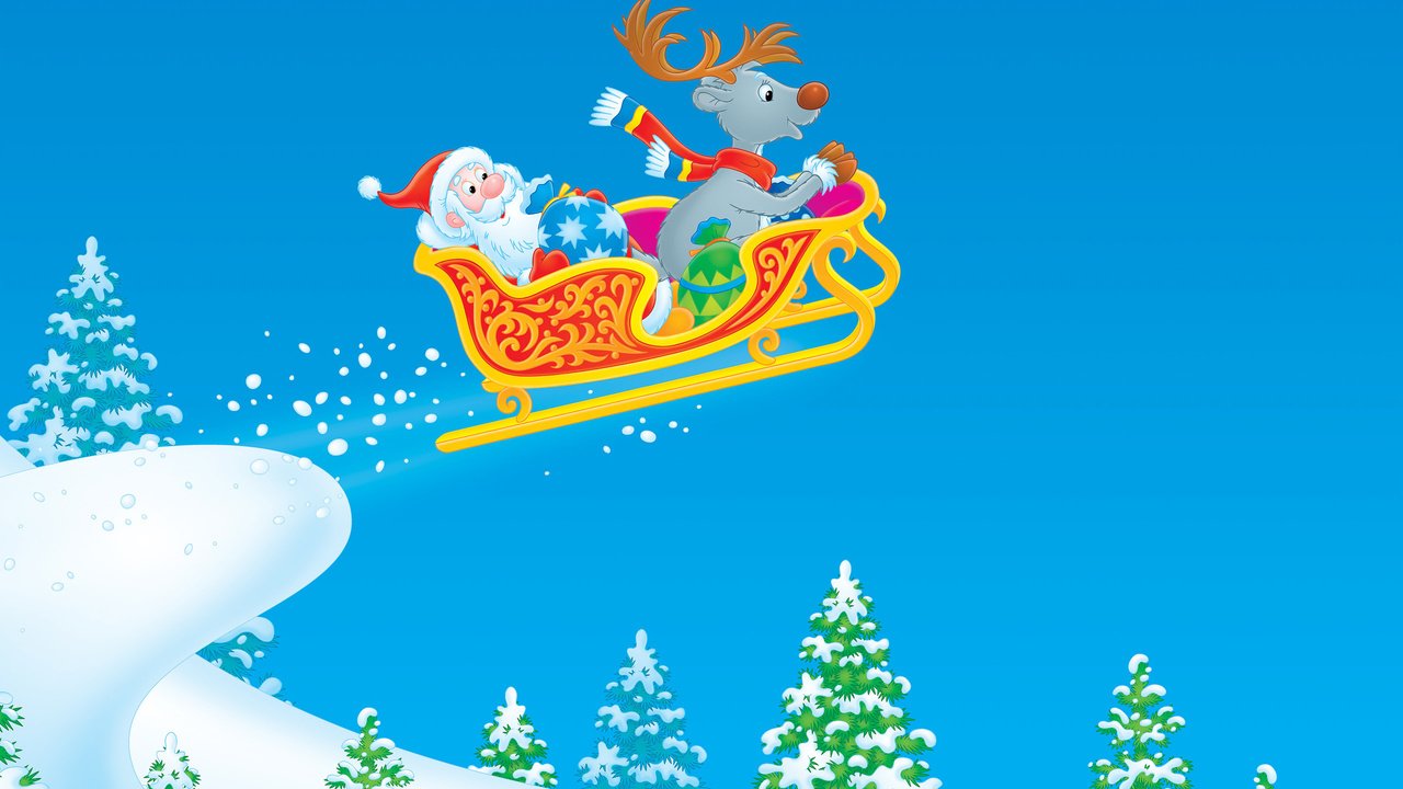 Обои рисунок, новый год, зима, сани, дед мороз, figure, new year, winter, sleigh, santa claus разрешение 2560x1600 Загрузить