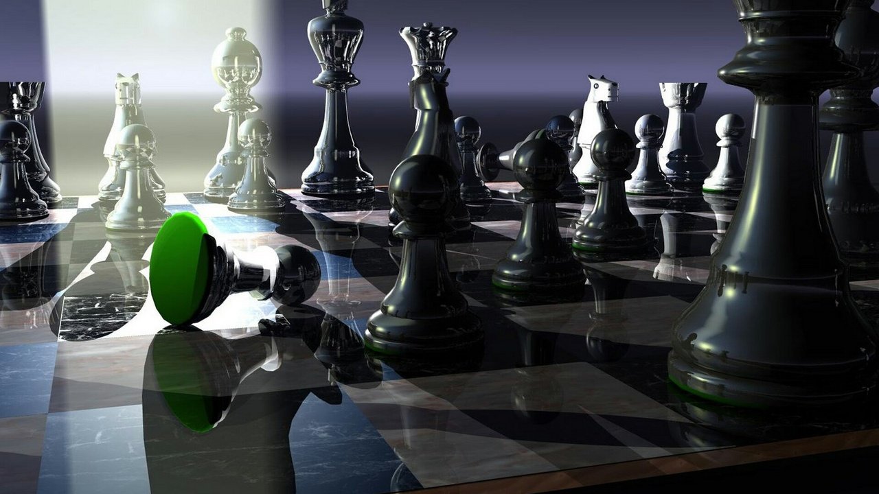 Обои 3d art шахматы, 3d art chess разрешение 1920x1440 Загрузить