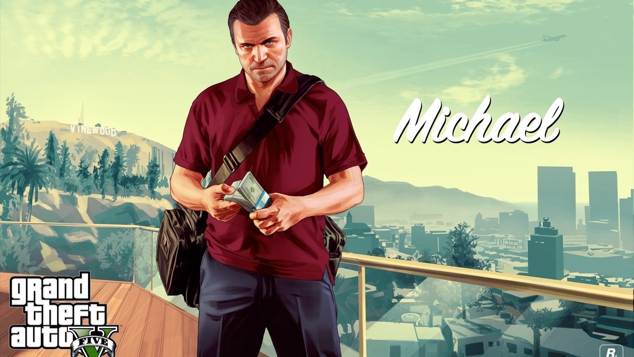 Обои michael из gta5, michael from gta5 разрешение 2560x1600 Загрузить