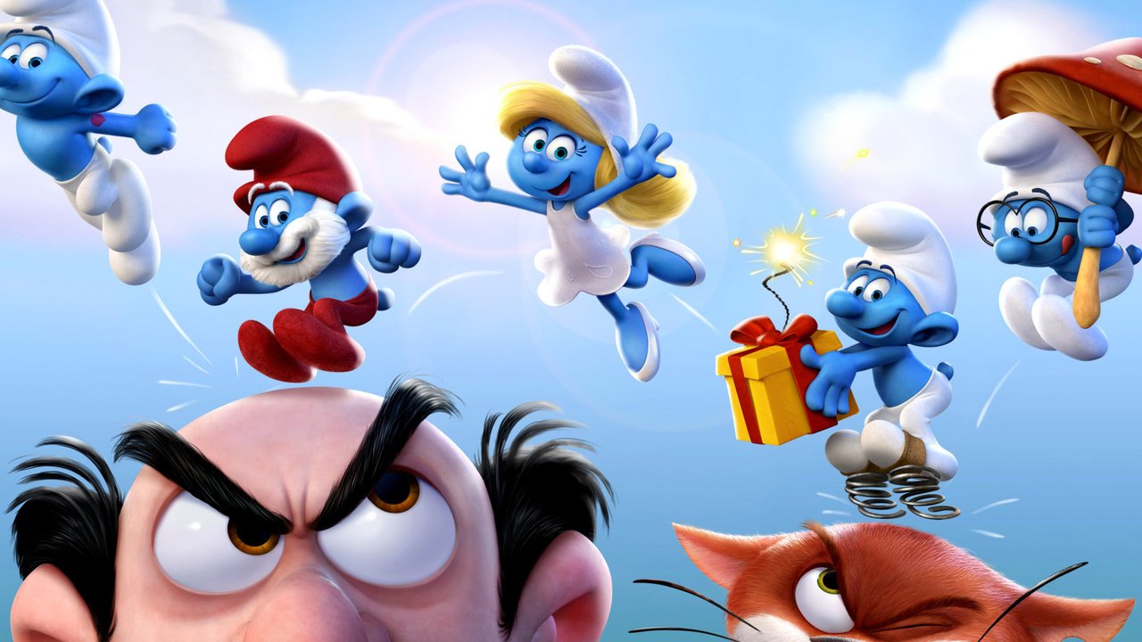 Обои мультфильм, постер, смурфики, smurfs, смурфетта, cartoon, poster, the smurfs, smurfette разрешение 2560x1600 Загрузить