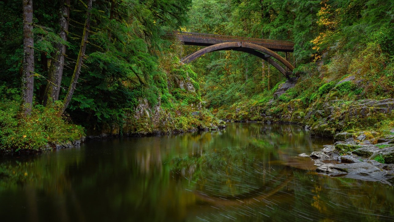 Обои природа, мост, nature, bridge разрешение 3840x2160 Загрузить