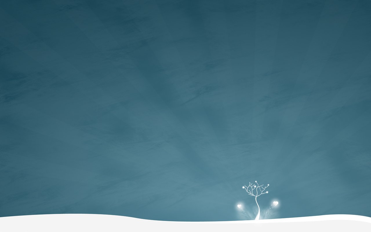 Обои снег, дерево, обои, зима, стиль, 17, snow, tree, wallpaper, winter, style разрешение 2560x1600 Загрузить