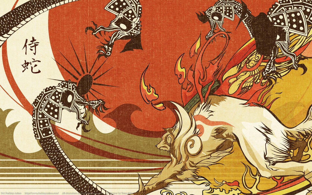 Обои пламя, драконы, лис, flame, dragons, fox разрешение 1920x1200 Загрузить