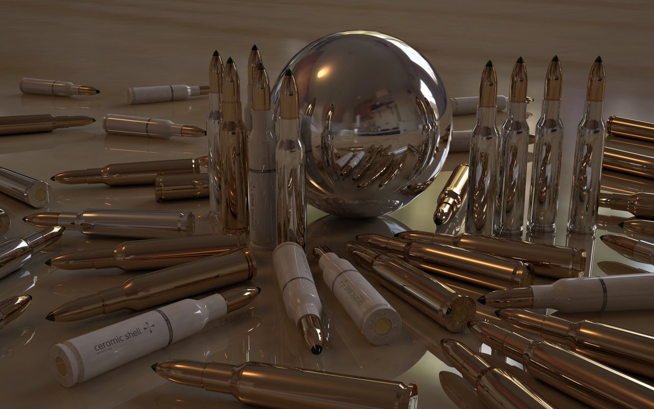 Обои пули и шар, bullets and ball разрешение 1920x1080 Загрузить