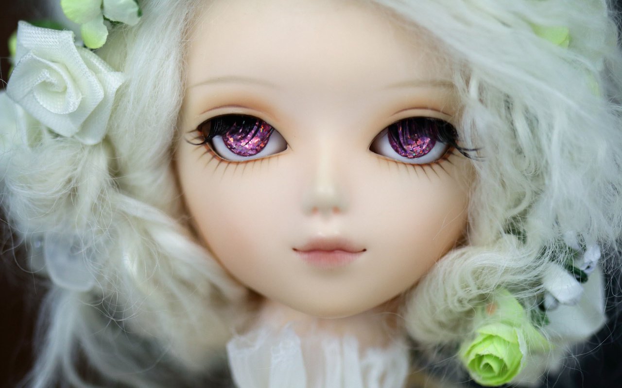 Обои игрушка, кукла, фиалковые глаза, toy, doll, violet eyes разрешение 2048x1365 Загрузить