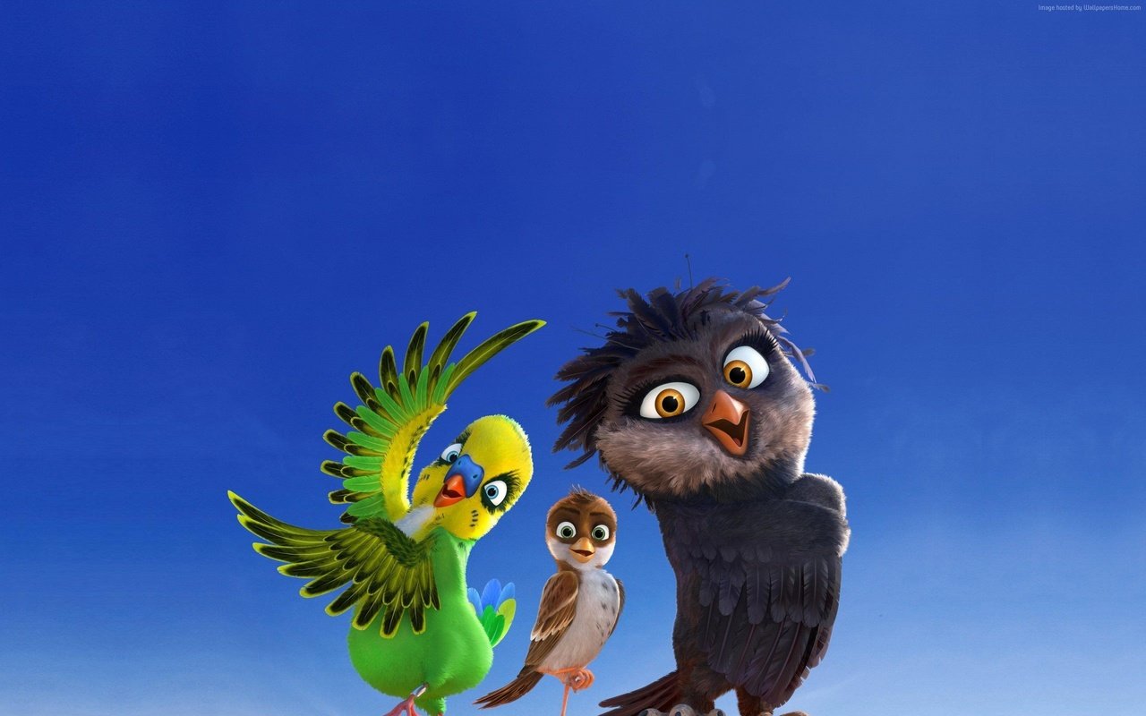 Обои мультфильм, трио в перьях, richard the stork, cartoon, a trio of feathers разрешение 2560x1600 Загрузить