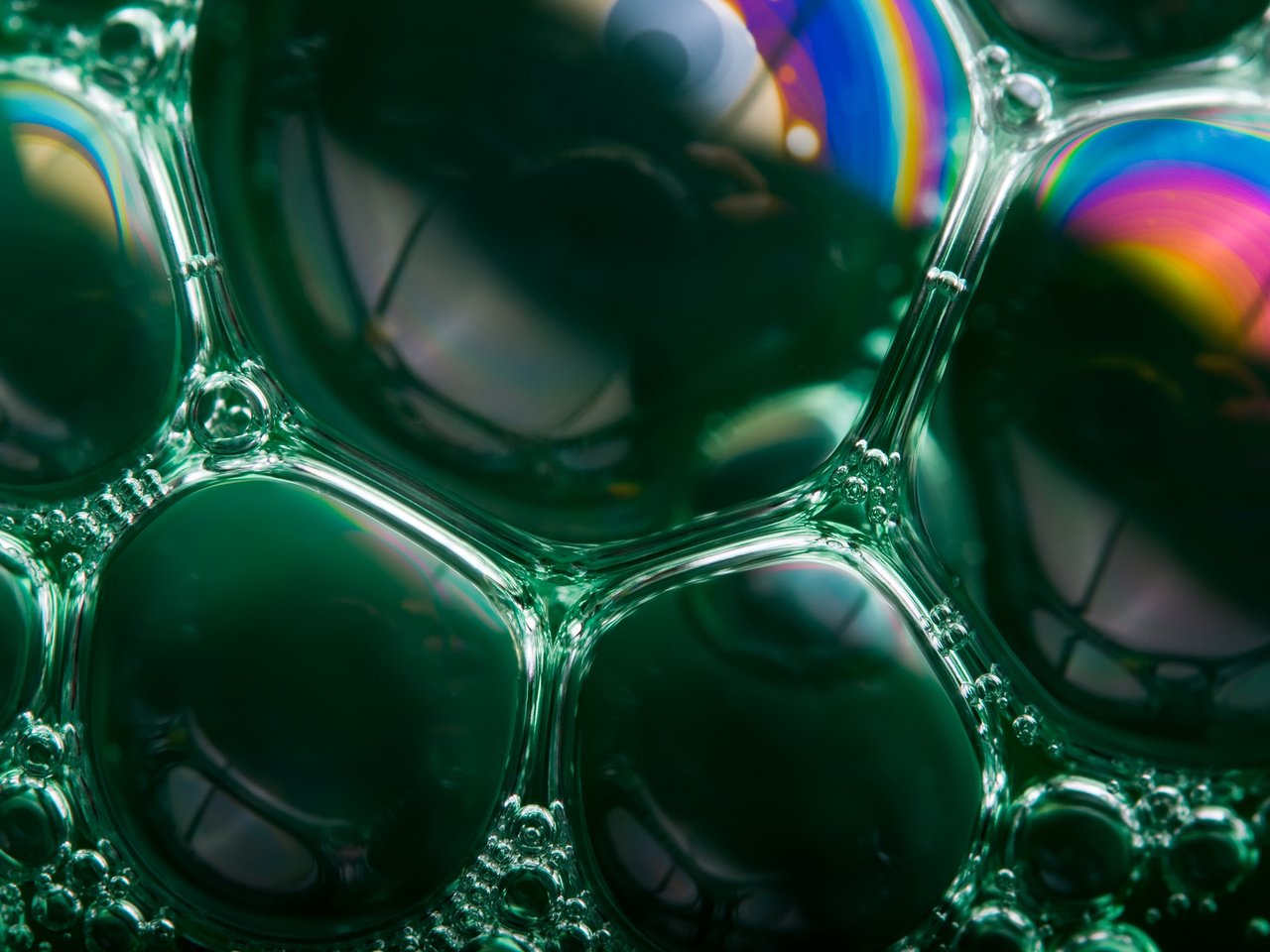 Обои радуга, пузыри, мыльные пузыри, мыло, soap bubble rainbows, грин, rainbow, bubbles, soap, green разрешение 2560x1600 Загрузить