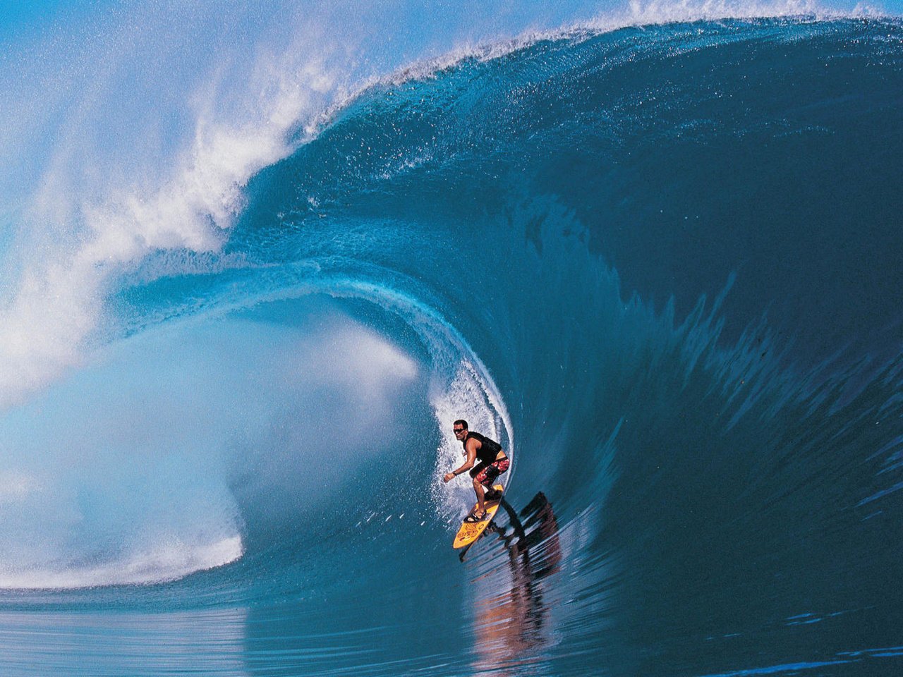 Обои волна, таити, серф, wave, tahiti, surf разрешение 1920x1080 Загрузить