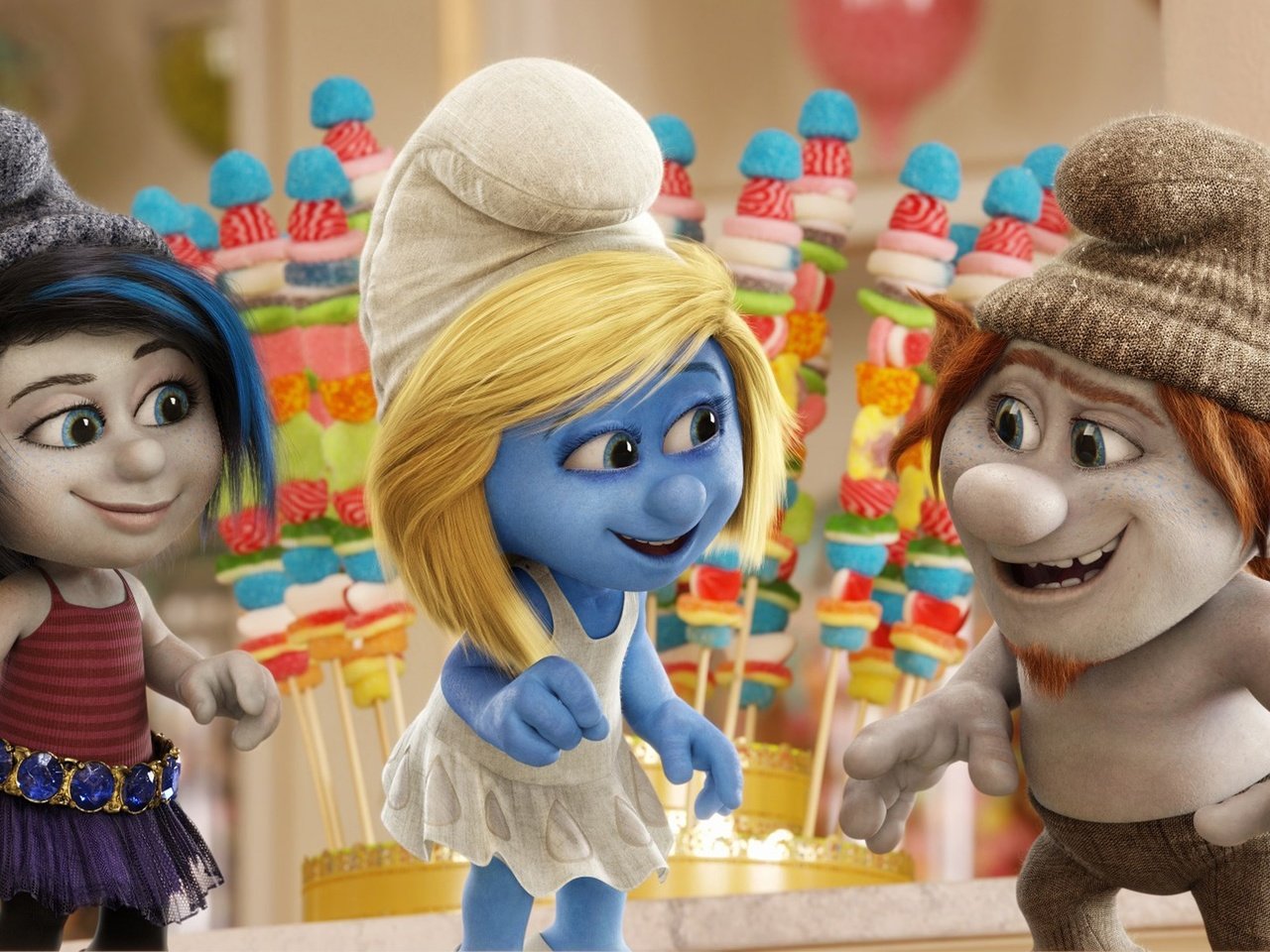 Обои мультфильм, смурфики, cartoon, the smurfs разрешение 1920x1080 Загрузить