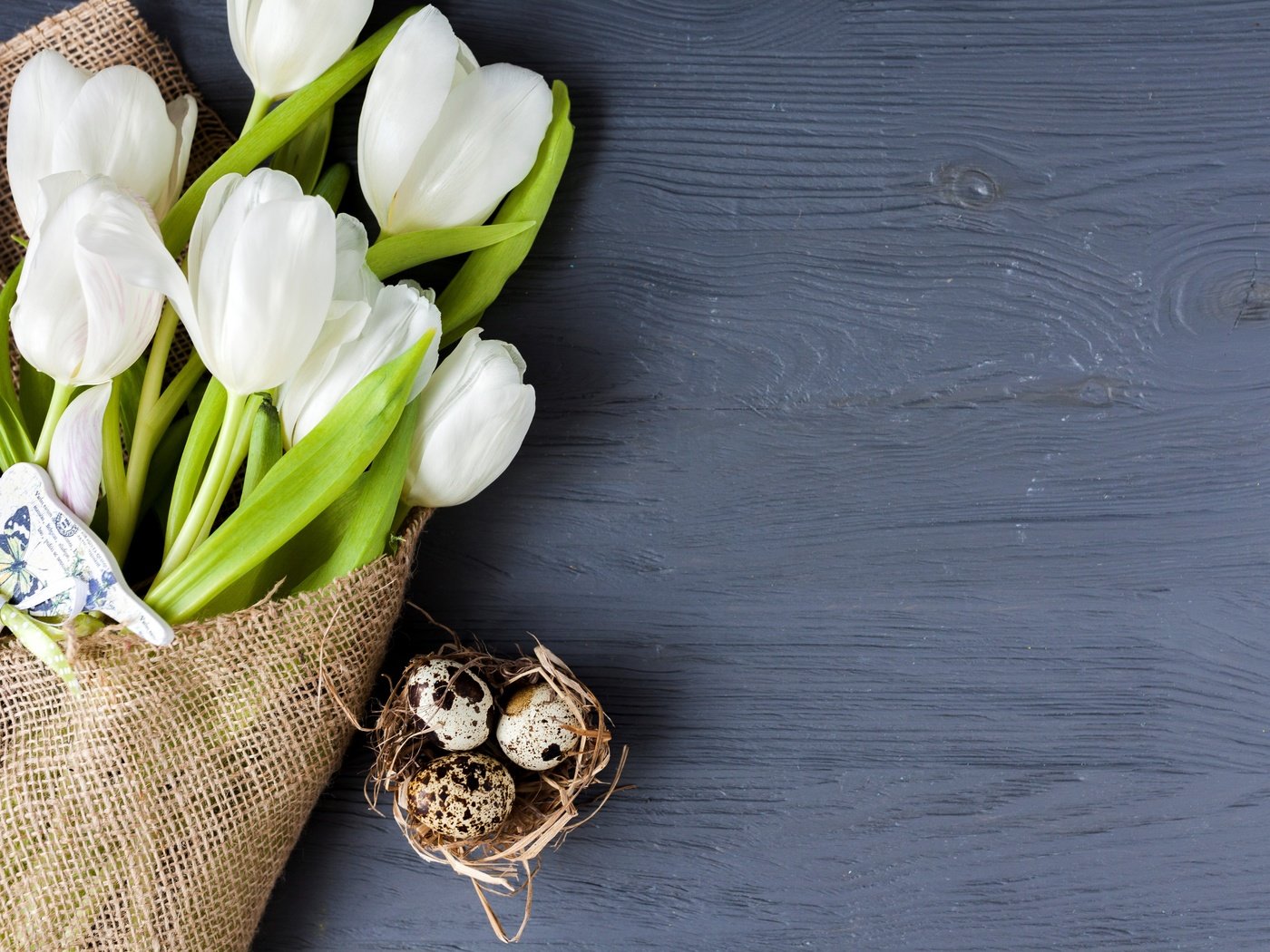 Обои цветы, весна, букет, тюльпаны, пасха, яйца, праздник, декор, flowers, spring, bouquet, tulips, easter, eggs, holiday, decor разрешение 5466x3744 Загрузить