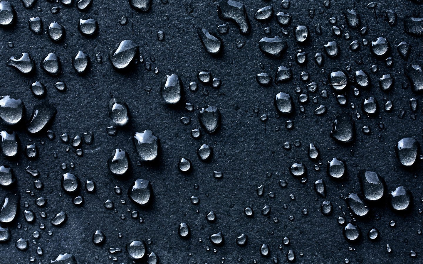 Обои макро, капли, черный фон, капли воды, macro, drops, black background, water drops разрешение 1920x1200 Загрузить