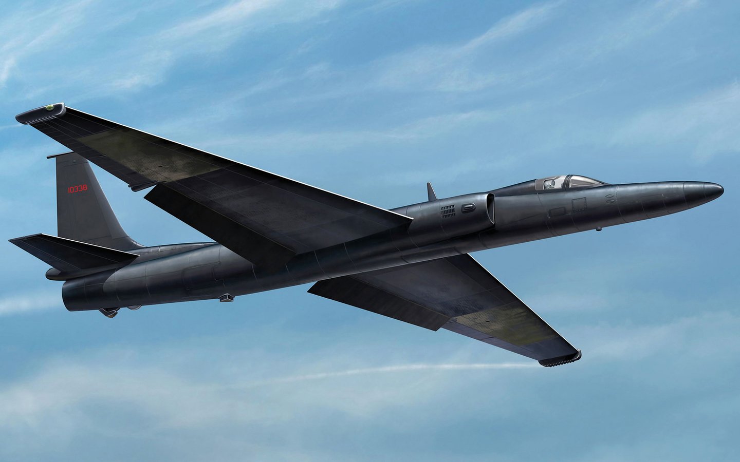 Обои самолет, lockheed, у-2, u-2r, the plane, u-2 разрешение 1920x1080 Загрузить