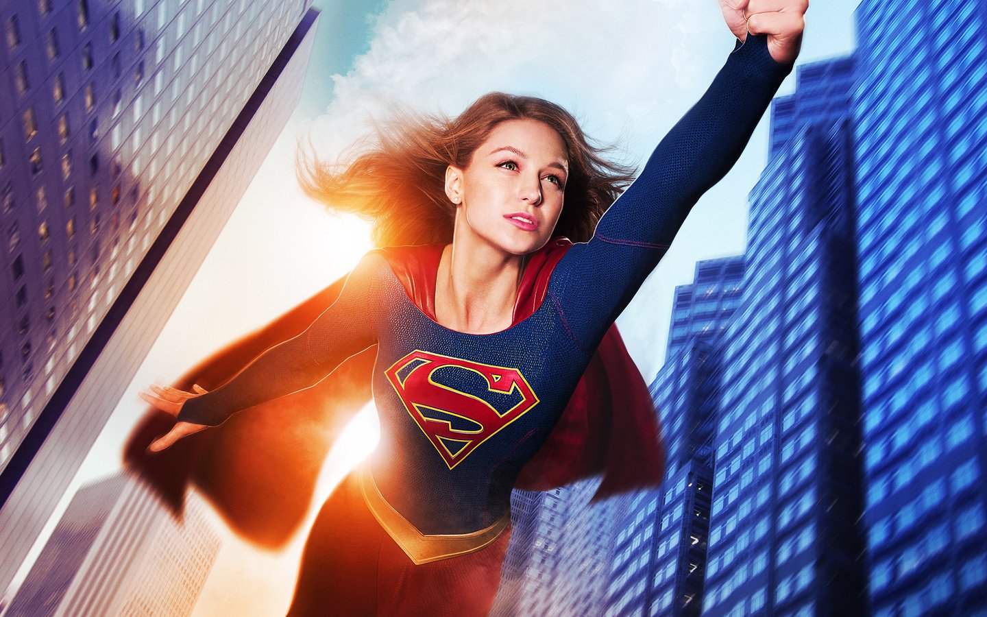 Обои фэнтези, супергёрл, мелисса бенуа, fantasy, supergirl, melissa benoist разрешение 2880x1800 Загрузить