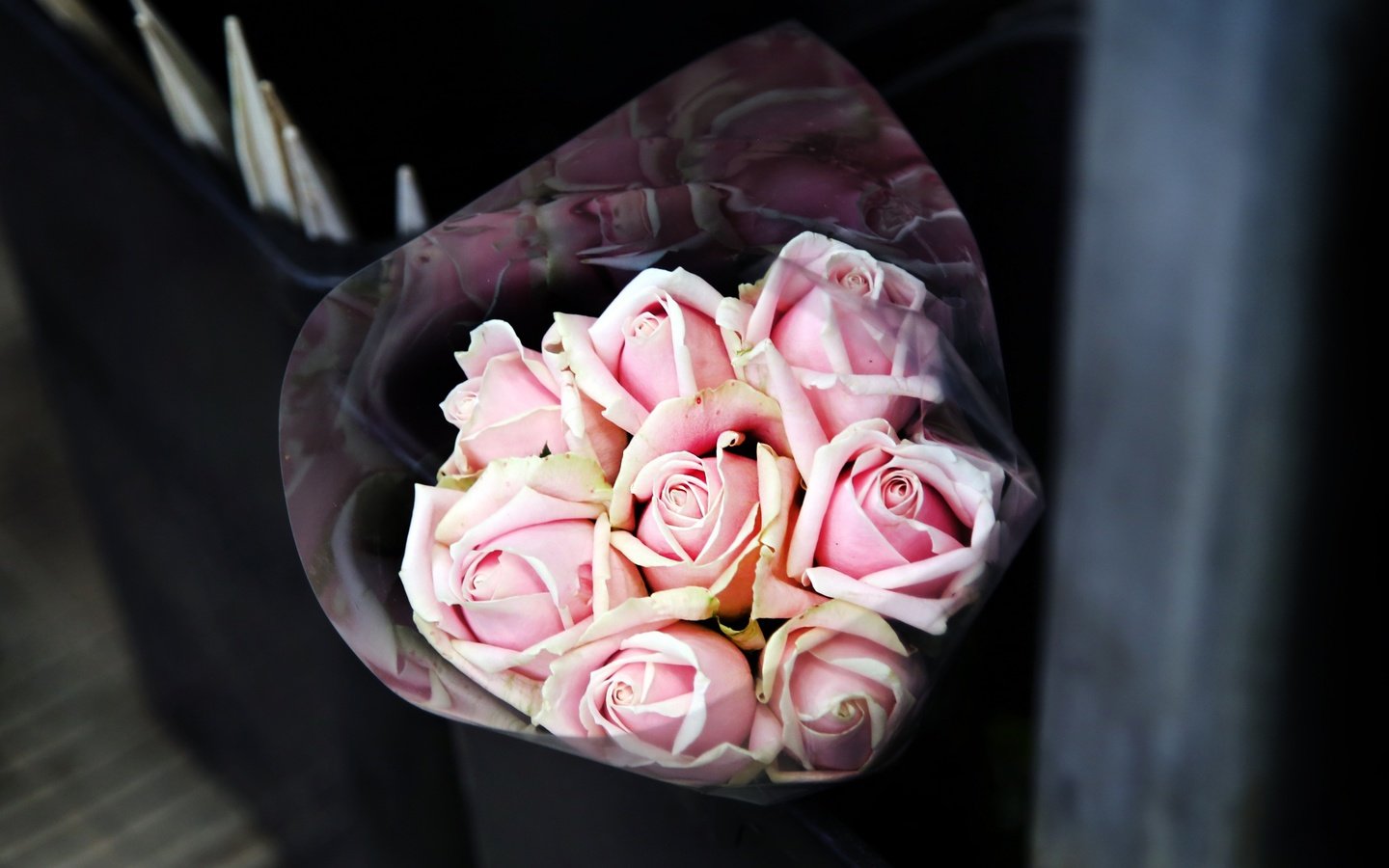 Обои цветы, розы, букет, розовые, flowers, roses, bouquet, pink разрешение 2560x1440 Загрузить