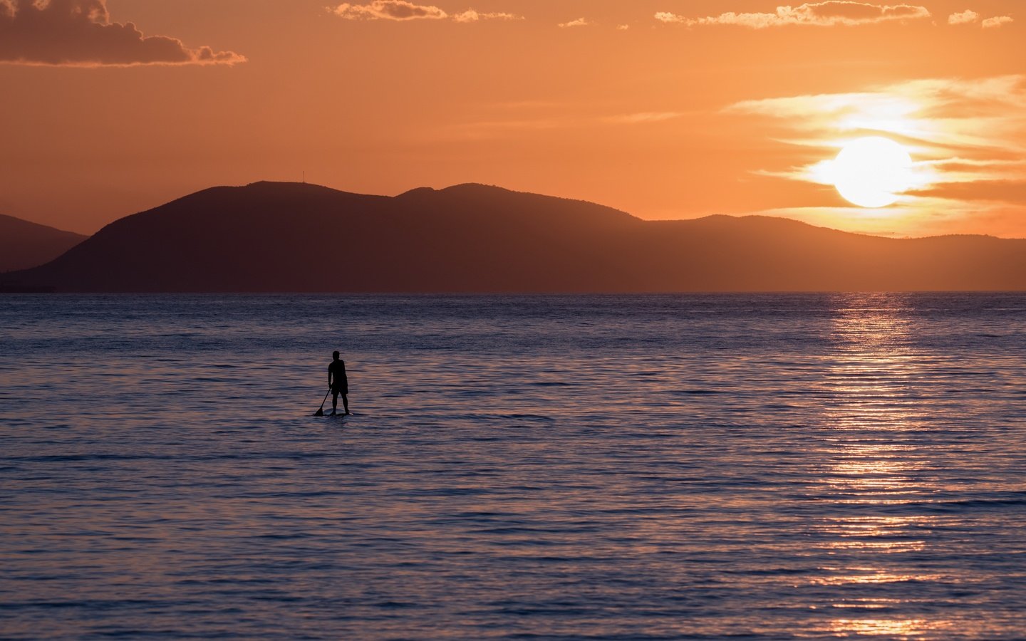 Обои закат, море, доска, человек, sunset, sea, board, people разрешение 3840x2160 Загрузить