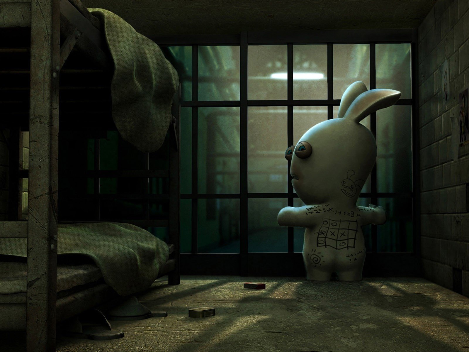 Обои кролик, тюрьма, камера, rabbit, prison, camera разрешение 1920x1200 Загрузить