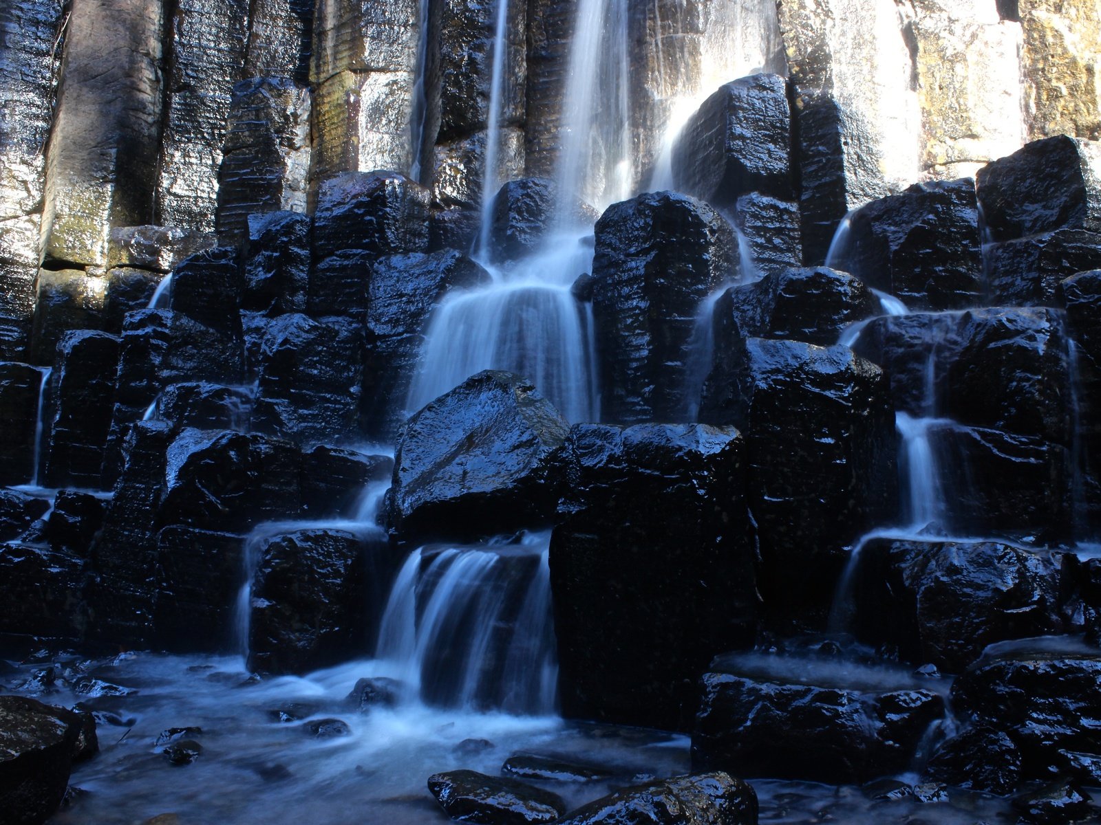 Обои скалы, природа, водопад, мексика, rocks, nature, waterfall, mexico разрешение 5184x3456 Загрузить