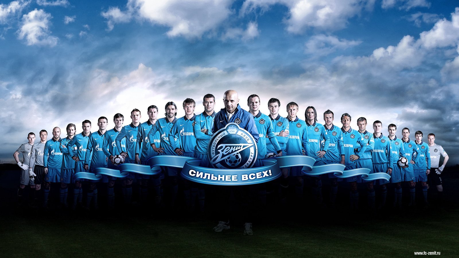 Обои футбол, команда, фк зенит, сильнее всех, football, team, zenit, stronger than all разрешение 1920x1200 Загрузить