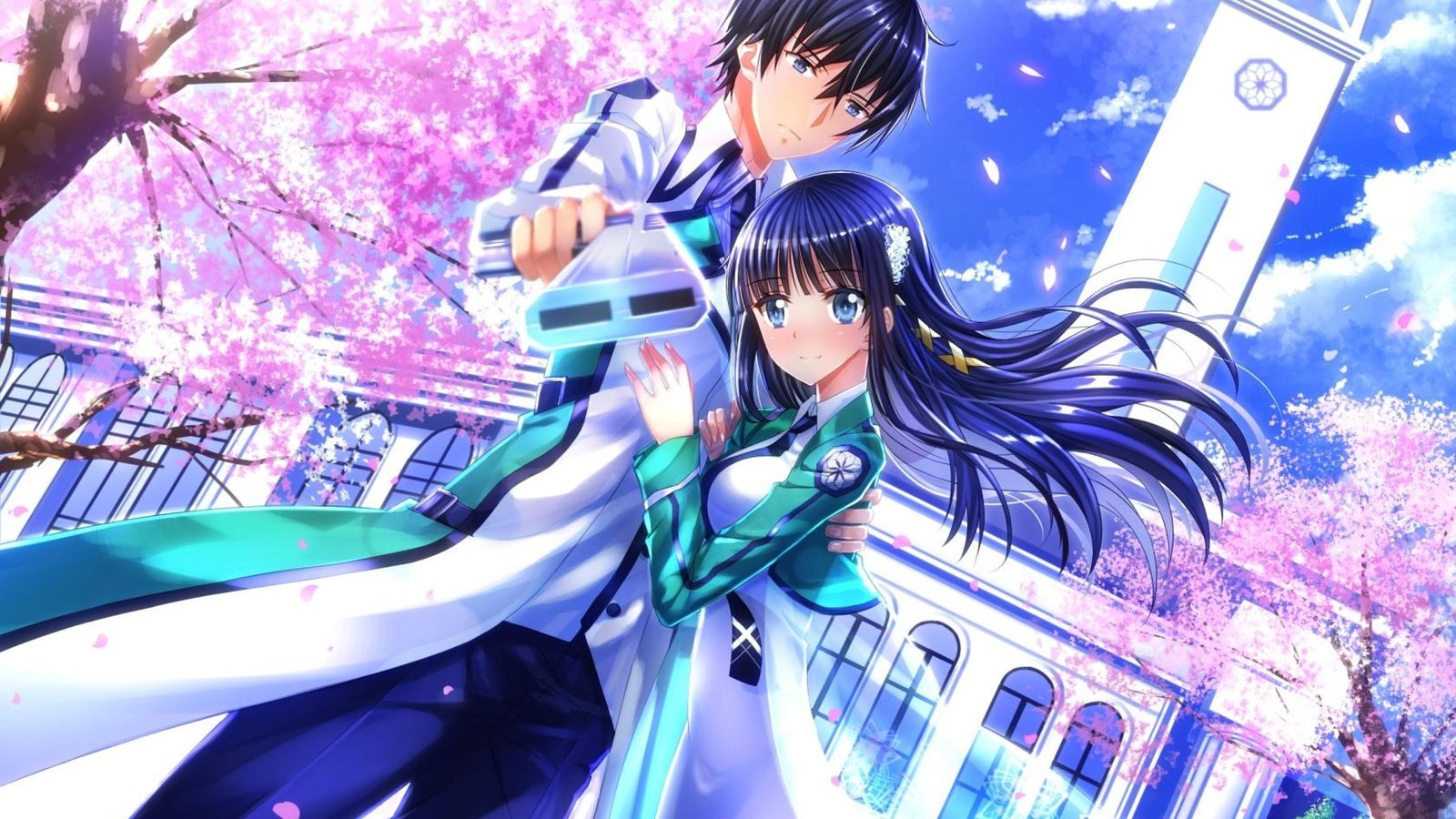 Обои аниме, мечи, мангака, mahouka koukou no rettousei, шиба миюки, шиба тацуя, anime, swords, mangaka, shiba miyuki, shiba tatsuya разрешение 3840x2160 Загрузить