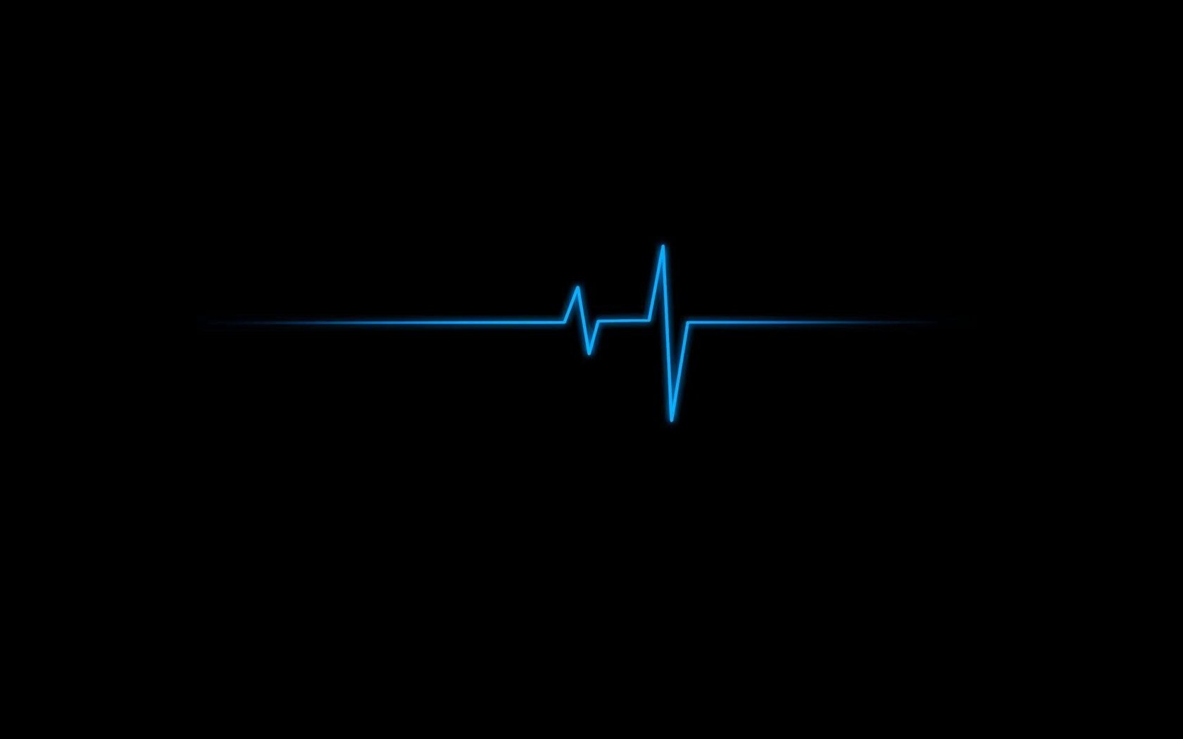 Обои линии, черный фон, обойка в стиле, пульс, кардиограмма, line, black background, obika style, pulse, cardiogram разрешение 1920x1200 Загрузить