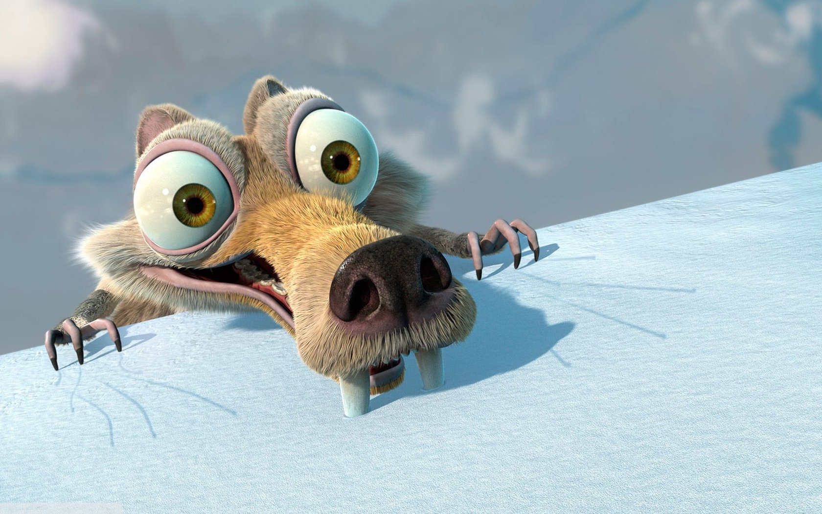 Обои ледниковый период, белка, скрэт, ice age, protein, scrat разрешение 1920x1080 Загрузить