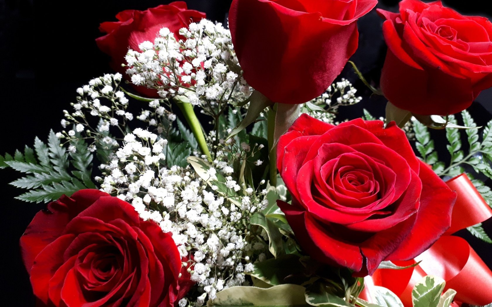Обои красные, букет, red, bouquet разрешение 1920x1440 Загрузить