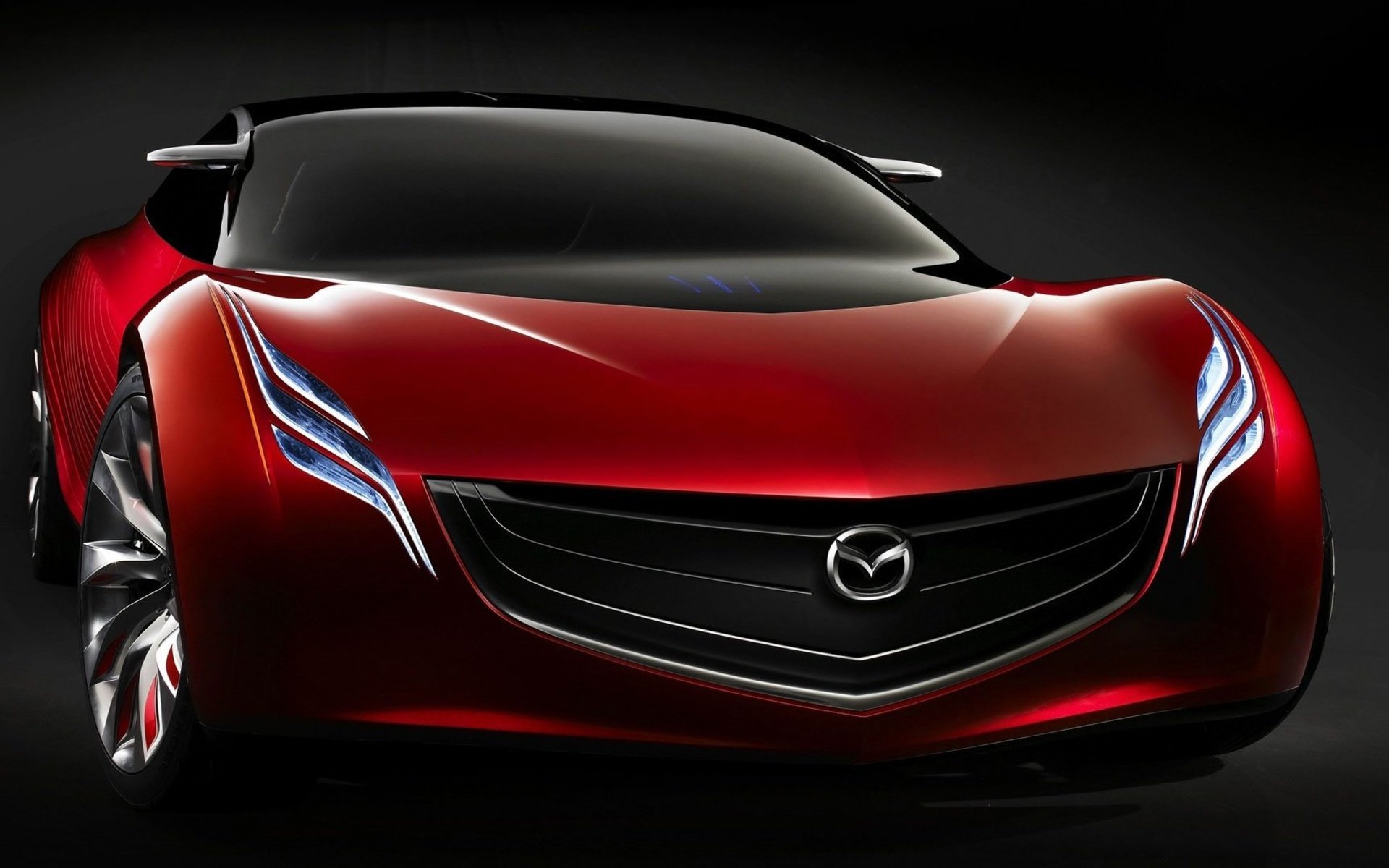 Обои мазда, спереди, mazda ryuga, концепт 2007, mazda, front, concept 2007 разрешение 2560x1600 Загрузить