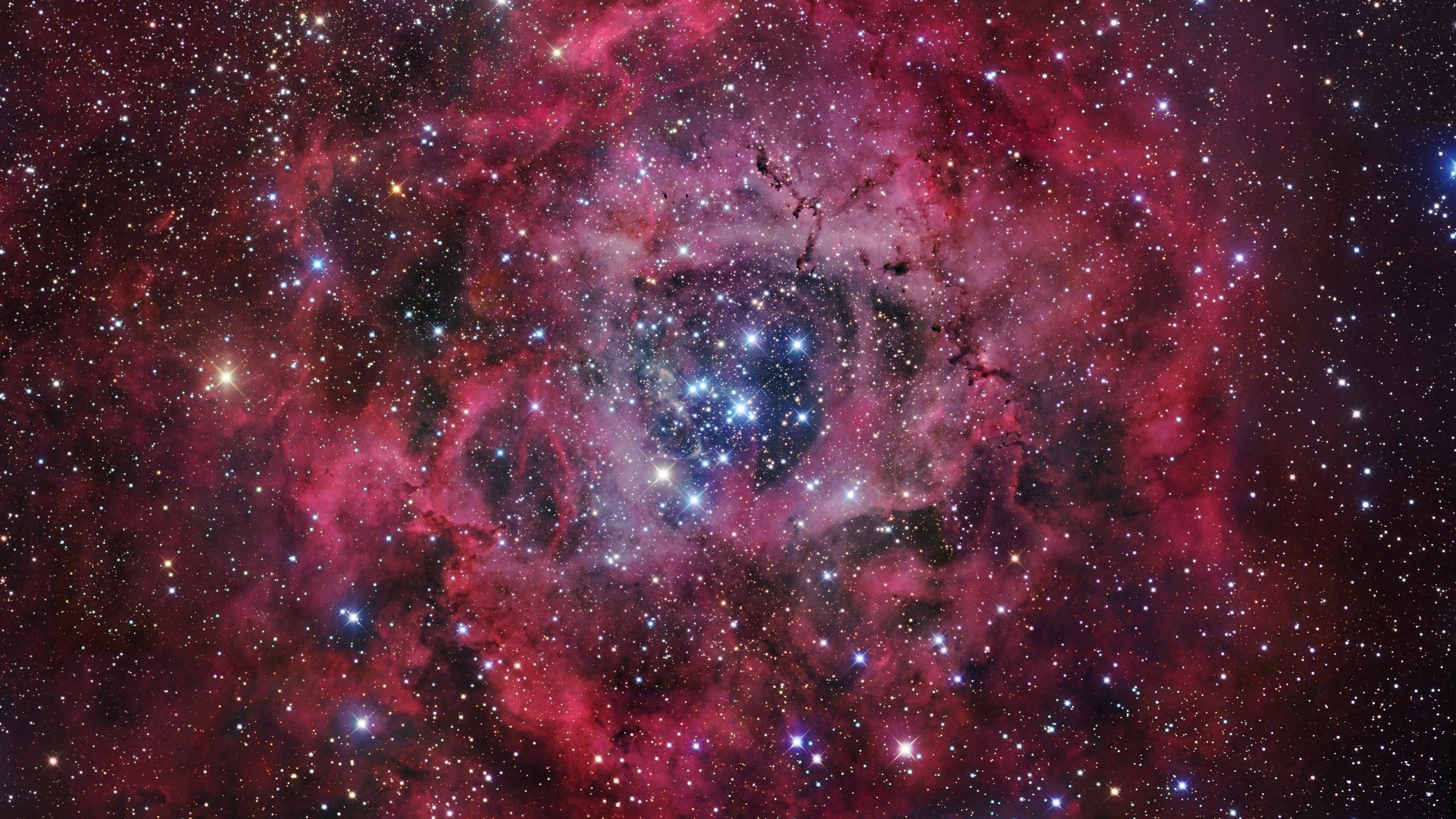 Обои звезды, туманность, rosette nebula, stars, nebula разрешение 3300x2327 Загрузить